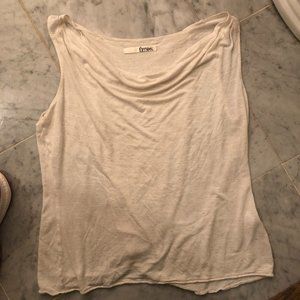 white shirt- tank top